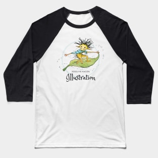 Josslyn Hagen Illustration Baseball T-Shirt